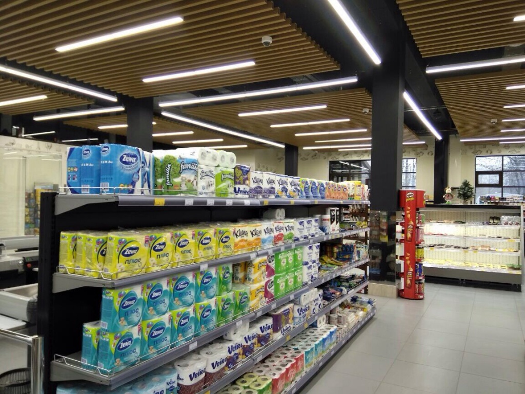 Разработка фирменного стиля и названия супермаркета «Гросс маркет»